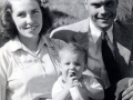 George Lincoln Rockwell wife and first child at Navel Flight Photography School.jpg