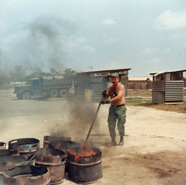 Burning Shit: A How to Dispose of Waste Instructional - Vietnam Soldier